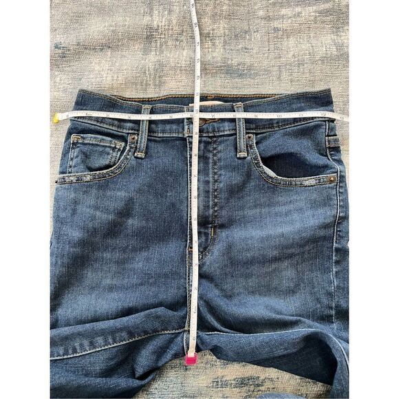 Levi's Distressed Busted Knee Mile High Super Skinny Jeans Size 26 - Picture 5 of 6